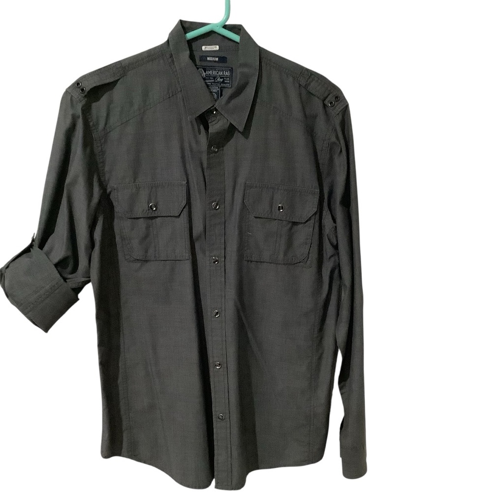 🖤3 Men’s Shirts for 25.00 American Rag Men's Dark Gray Shirt